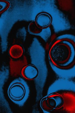 Soyut sanat duvar resmi. Modern, çağdaş sanat geçmişi