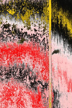 Soyut sanat duvar resmi. Modern, çağdaş sanat geçmişi