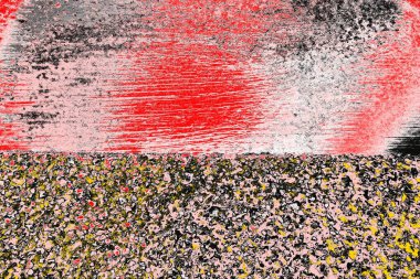 Soyut sanat duvar resmi. Modern, çağdaş sanat geçmişi