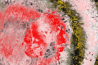 Soyut sanat duvar resmi. Modern, çağdaş sanat geçmişi