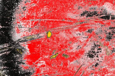 Soyut sanat duvar resmi. Modern, çağdaş sanat geçmişi