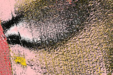 Soyut sanat duvar resmi. Modern, çağdaş sanat geçmişi