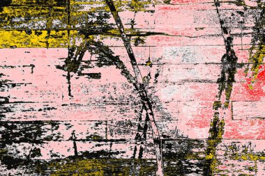 Soyut sanat duvar resmi. Modern, çağdaş sanat geçmişi