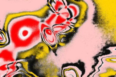 Soyut sanat duvar resmi. Modern, çağdaş sanat geçmişi