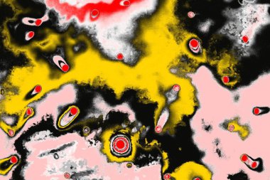 Soyut sanat duvar resmi. Modern, çağdaş sanat geçmişi