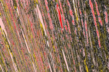 Soyut sanat duvar resmi. Modern, çağdaş sanat geçmişi