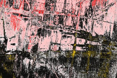 Soyut sanat duvar resmi. Modern, çağdaş sanat geçmişi