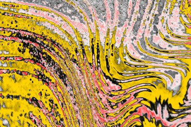 Soyut sanat duvar resmi. Modern, çağdaş sanat geçmişi