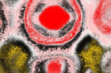 Soyut sanat duvar resmi. Modern, çağdaş sanat geçmişi