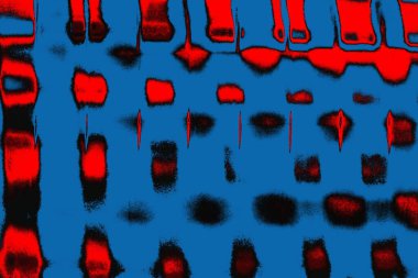 Soyut sanat duvar resmi. Modern, çağdaş sanat geçmişi