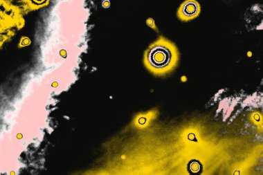 Soyut sanat duvar resmi. Modern, çağdaş sanat geçmişi