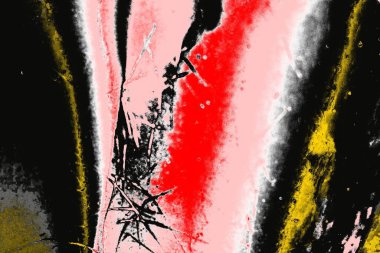 Soyut sanat duvar resmi. Modern, çağdaş sanat geçmişi