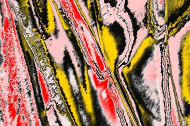 Soyut sanat duvar resmi. Modern, çağdaş sanat geçmişi