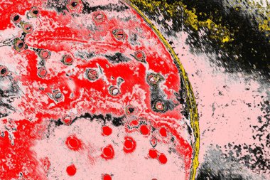 Soyut sanat duvar resmi. Modern, çağdaş sanat geçmişi