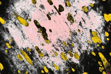 Soyut sanat duvar resmi. Modern, çağdaş sanat geçmişi