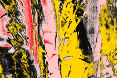 Soyut sanat duvar resmi. Modern, çağdaş sanat geçmişi