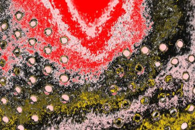 Soyut sanat duvar resmi. Modern, çağdaş sanat geçmişi