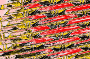 Soyut sanat duvar resmi. Modern, çağdaş sanat geçmişi