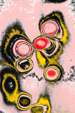 Soyut sanat duvar resmi. Modern, çağdaş sanat geçmişi