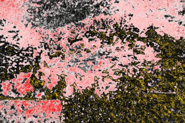 Soyut sanat duvar resmi. Modern, çağdaş sanat geçmişi