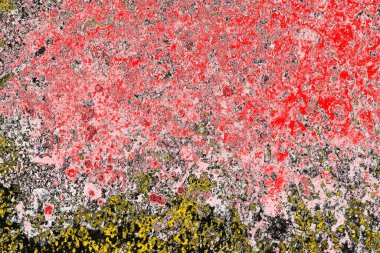 Soyut sanat duvar resmi. Modern, çağdaş sanat geçmişi