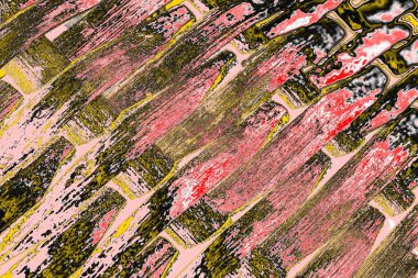 Soyut sanat duvar resmi. Modern, çağdaş sanat geçmişi