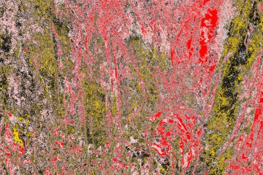 Soyut sanat duvar resmi. Modern, çağdaş sanat geçmişi