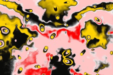 Soyut sanat duvar resmi. Modern, çağdaş sanat geçmişi