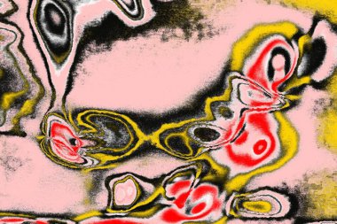 Soyut sanat duvar resmi. Modern, çağdaş sanat geçmişi