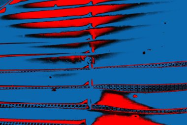 Soyut sanat duvar resmi. Modern, çağdaş sanat geçmişi