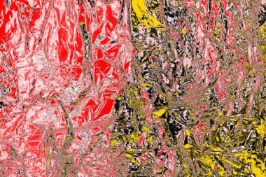 Soyut sanat duvar resmi. Modern, çağdaş sanat geçmişi