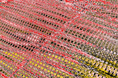 Soyut sanat duvar resmi. Modern, çağdaş sanat geçmişi