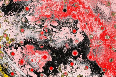 Soyut sanat duvar resmi. Modern, çağdaş sanat geçmişi