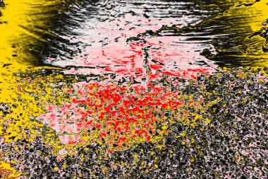 Soyut sanat duvar resmi. Modern, çağdaş sanat geçmişi