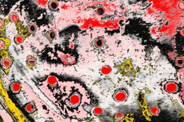 Soyut sanat duvar resmi. Modern, çağdaş sanat geçmişi