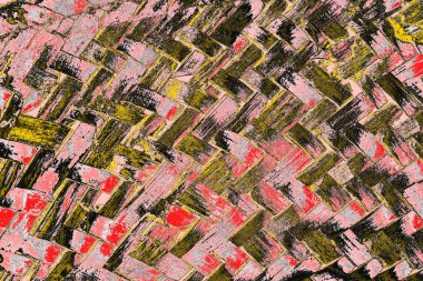 Soyut sanat duvar resmi. Modern, çağdaş sanat geçmişi