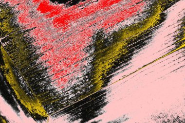 Soyut sanat duvar resmi. Modern, çağdaş sanat geçmişi