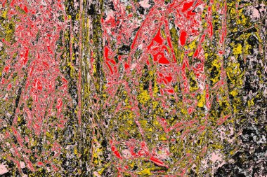 Soyut sanat duvar resmi. Modern, çağdaş sanat geçmişi