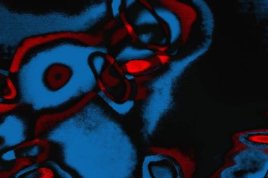 Soyut sanat duvar resmi. Modern, çağdaş sanat geçmişi