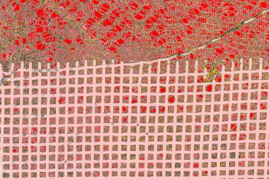 Soyut sanat duvar resmi. Modern, çağdaş sanat geçmişi