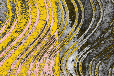 Soyut sanat duvar resmi. Modern, çağdaş sanat geçmişi