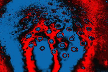 Soyut boyalı arka plan. Soyut sanat geçmişi. Renk dokusu