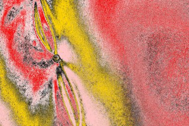 Soyut sanat duvar resmi. Modern, çağdaş sanat geçmişi