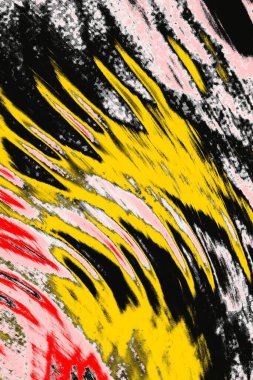 Soyut sanat duvar resmi. Modern, çağdaş sanat geçmişi