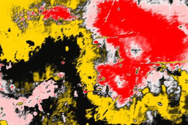 Soyut sanat duvar resmi. Modern, çağdaş sanat geçmişi