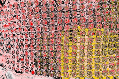 Soyut sanat duvar resmi. Modern, çağdaş sanat geçmişi