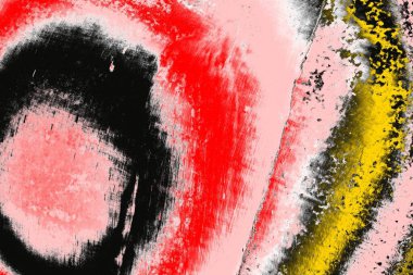 Soyut sanat duvar resmi. Modern, çağdaş sanat geçmişi