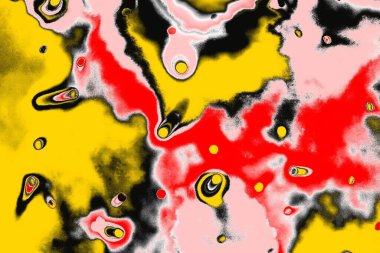 Soyut sanat duvar resmi. Modern, çağdaş sanat geçmişi