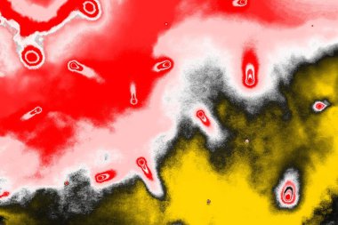 Soyut sanat duvar resmi. Modern, çağdaş sanat geçmişi