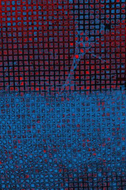 Soyut boyalı arka plan. Soyut sanat geçmişi. Renk dokusu